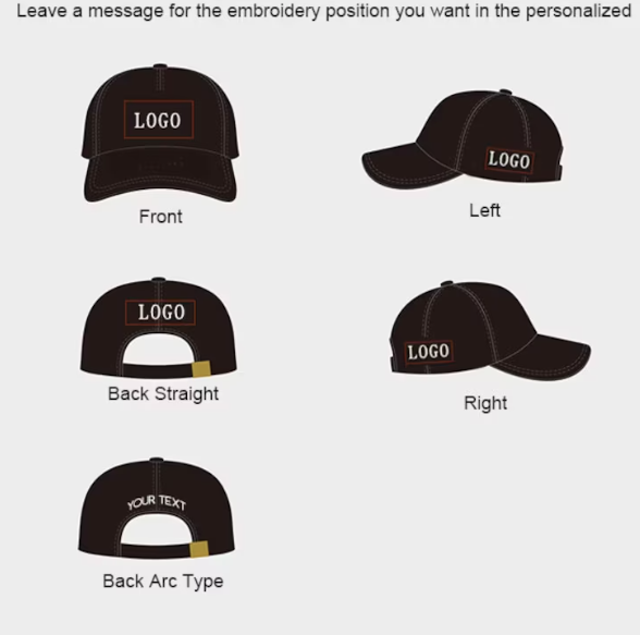 Customized cap