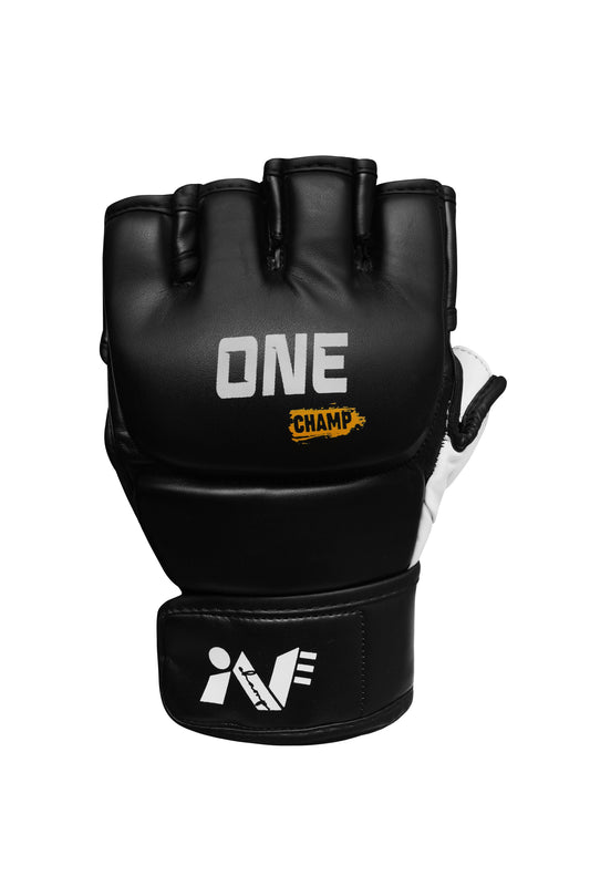 MMA gloves with open palms